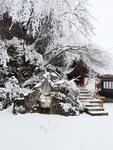 寺庙雪景
