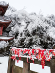 寺庙雪景