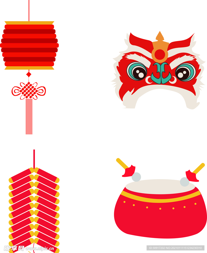 过年素材