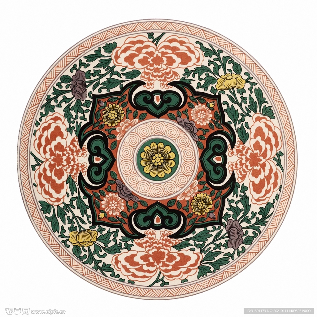 盘子画