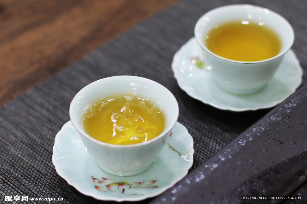 茶艺茶汤生茶