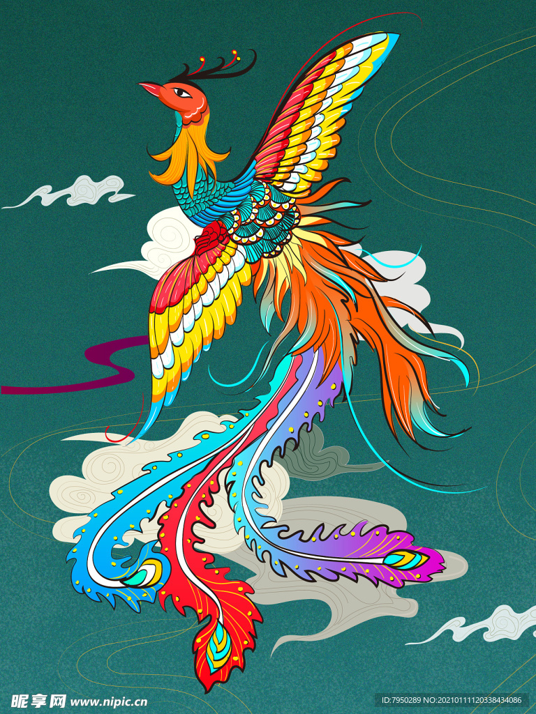 国潮手机壳图案图片