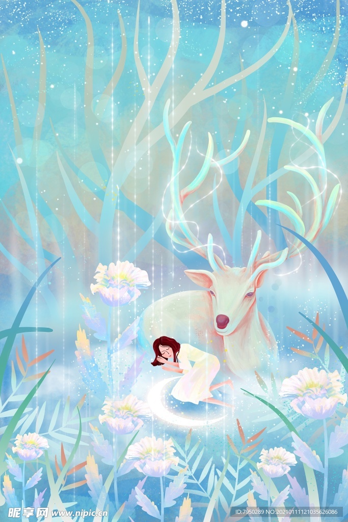 插画手机壳图案图片
