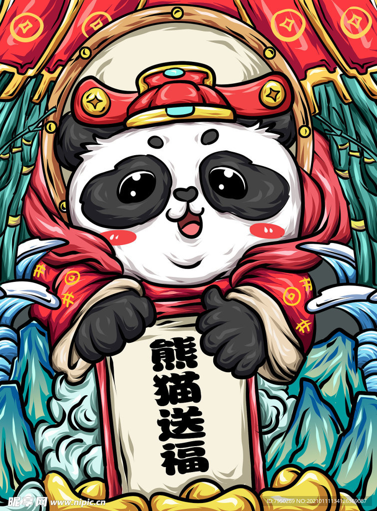 国潮手机壳图案图片