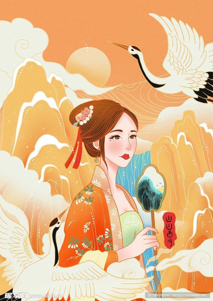 国潮手机壳图案图片