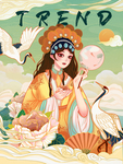 国潮手机壳图案图片