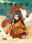国潮手机壳图案图片