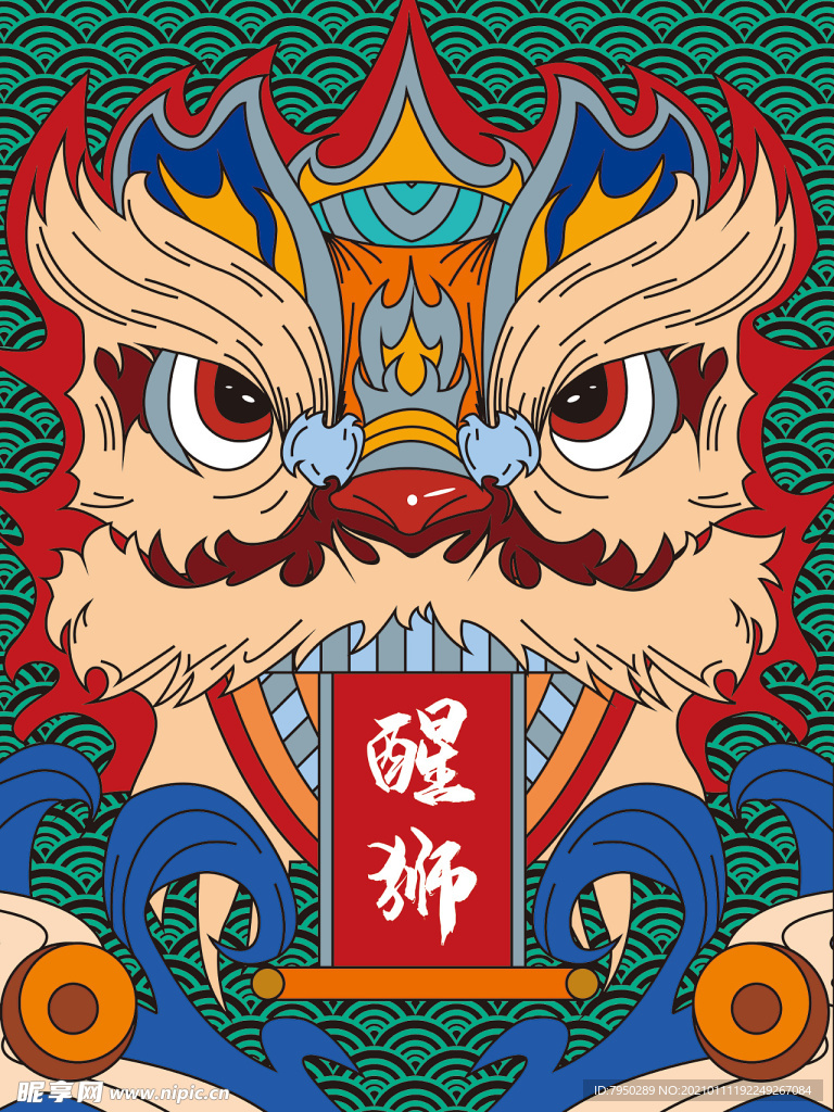 国潮手机壳图案图片