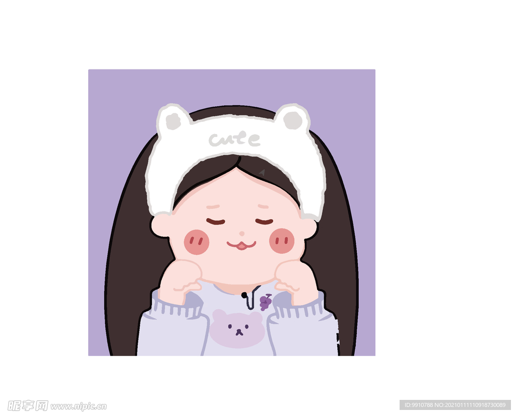 可爱女孩