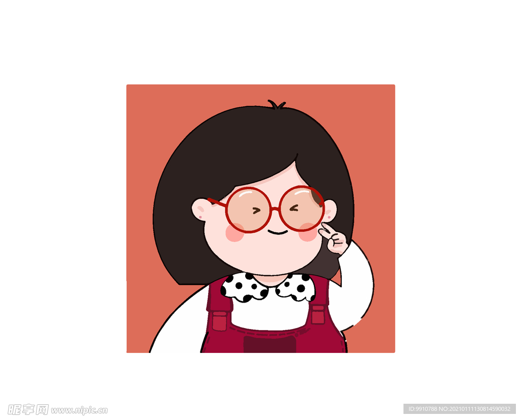 卡通女孩