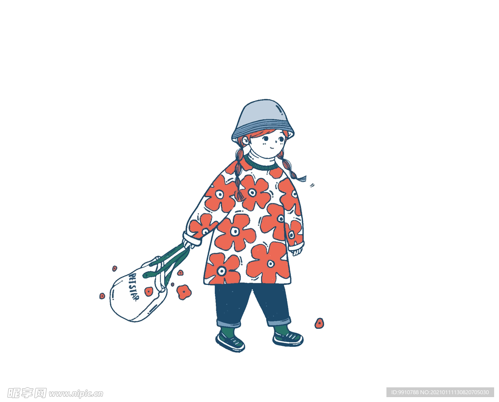 卡通女孩