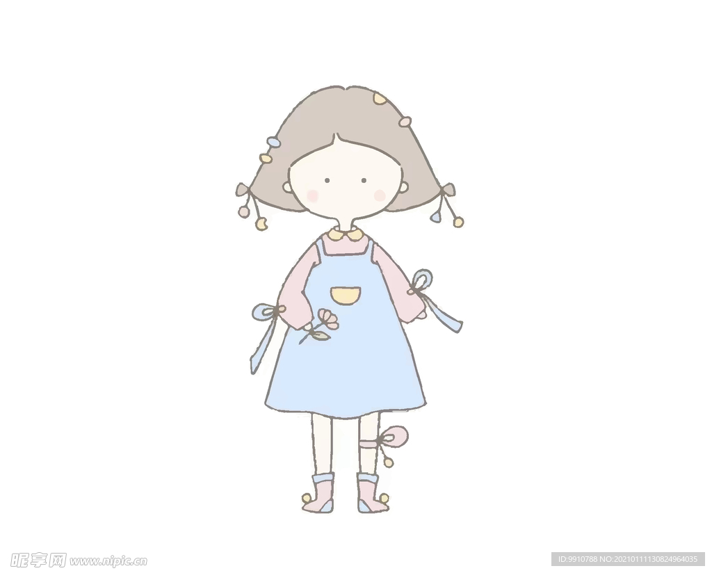 卡通女孩