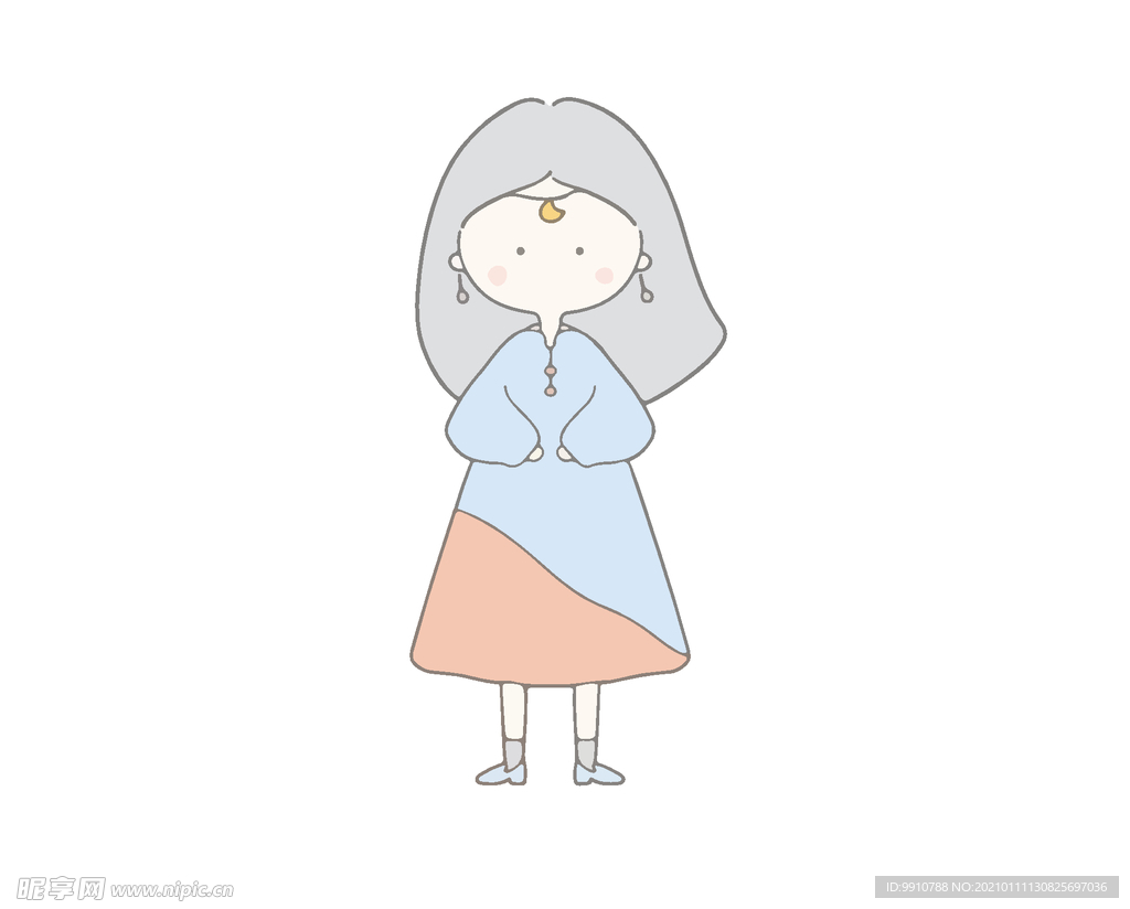 卡通女孩