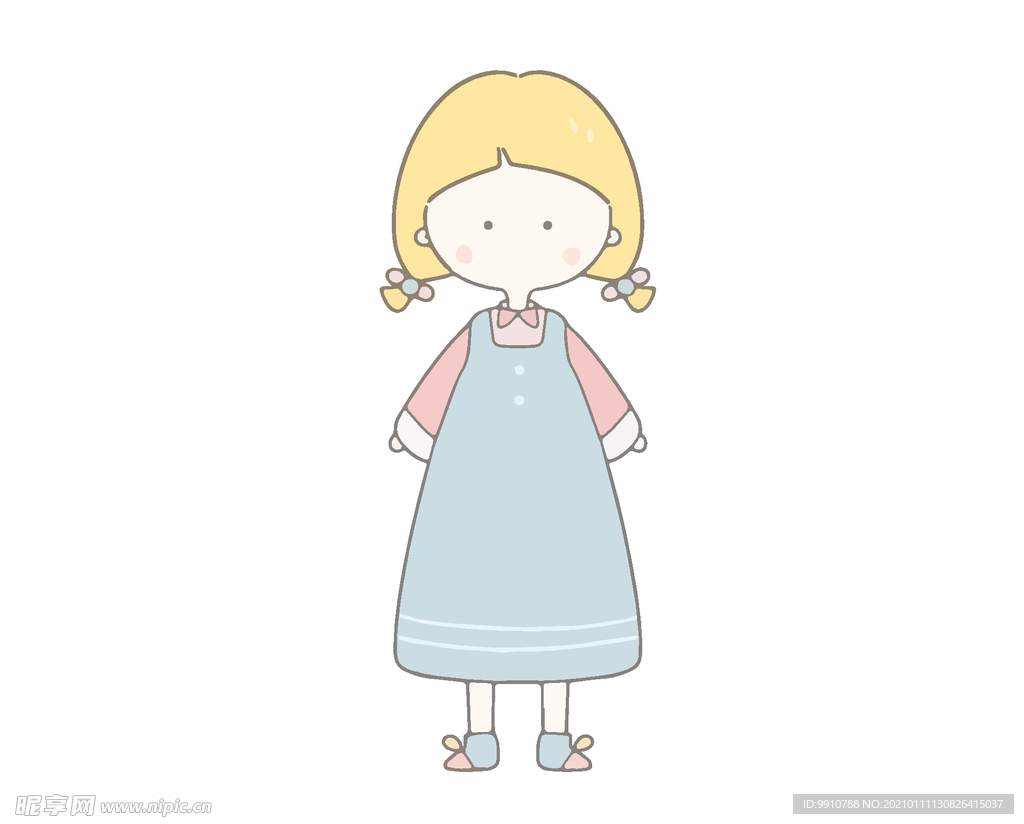 卡通女孩