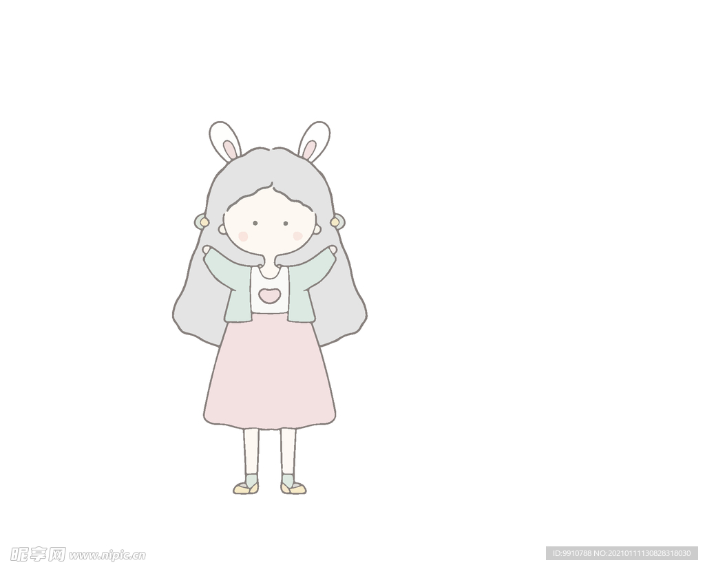 卡通女孩