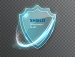 玻璃透明盾