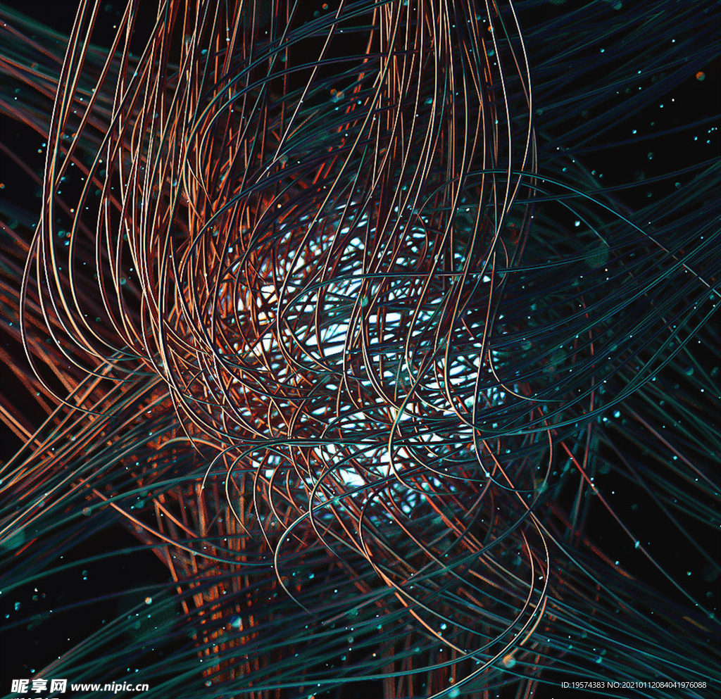 C4D模型电线铁线陷阱