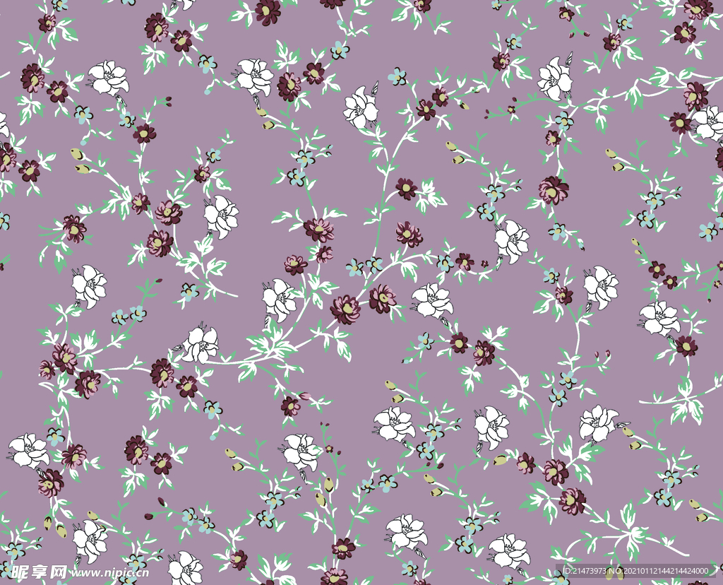 小碎花  数码  矢量  清新