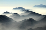 山峰  风景