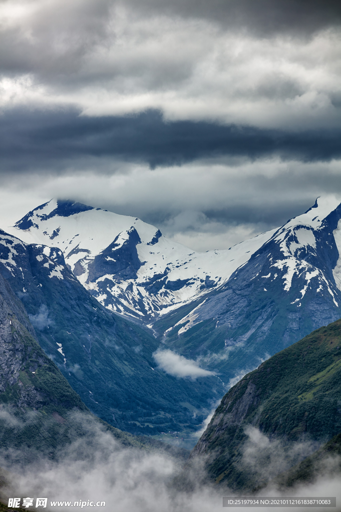 雪山 风景