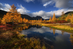 秋季山水景观
