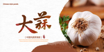大蒜海报