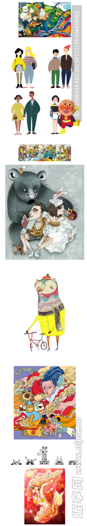 手绘插画图片