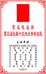木托奖牌 奖牌模板