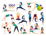 瑜伽yoga瑜珈动作