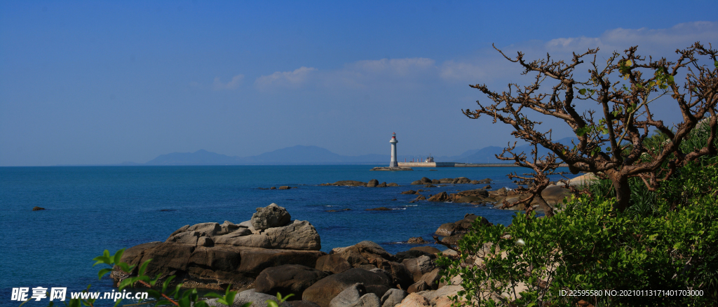 三亚南山海天奇观全景图