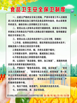 食品卫生安全保卫制度