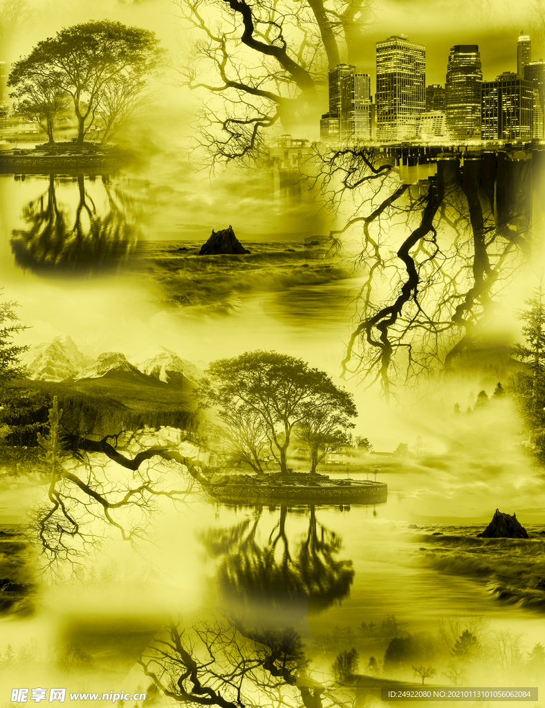 山水画