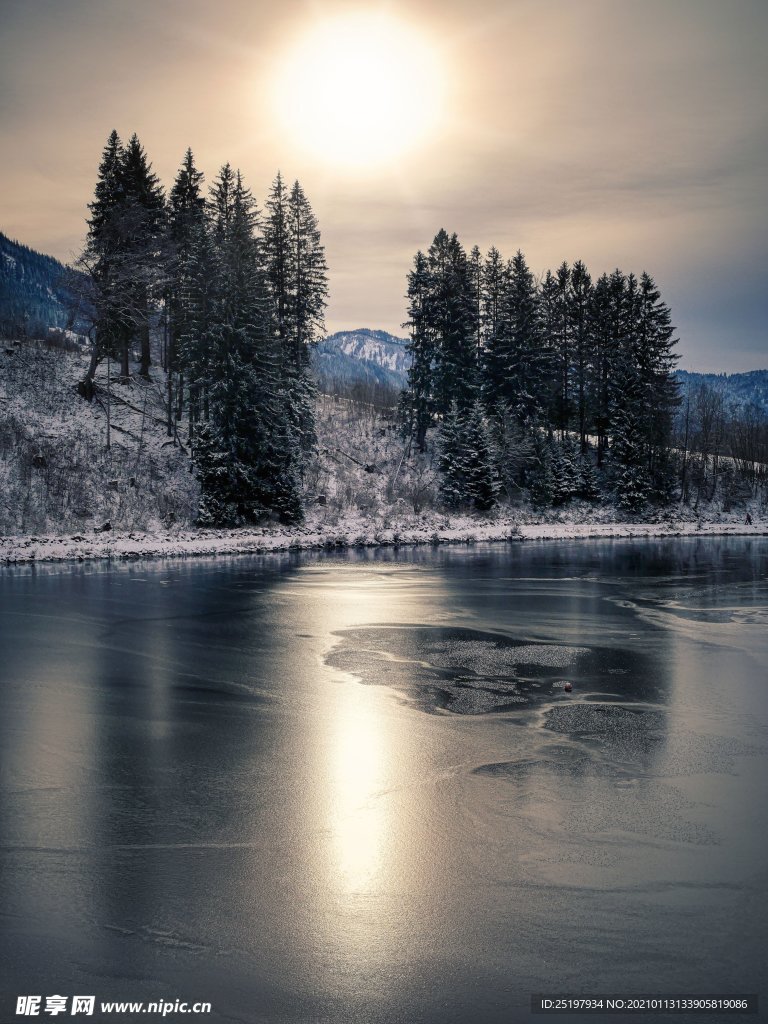 风景  雪景