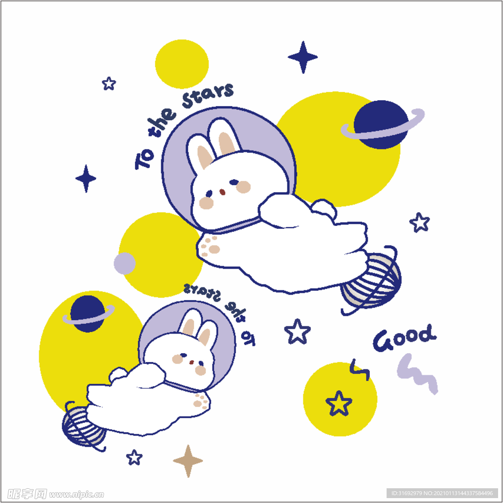 兔子 太空