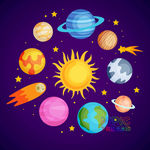 卡通星球行星
