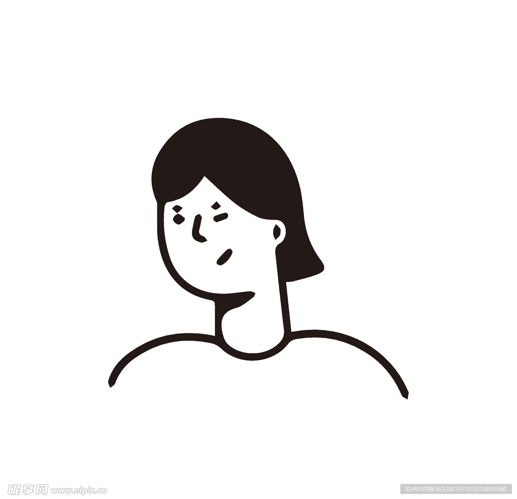 卡通女孩