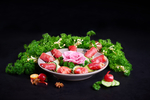 火锅涮菜 羊肉卷