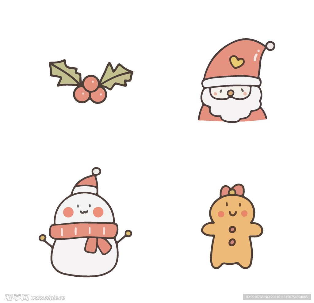 卡通雪人