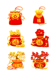 福袋钱袋摇钱树