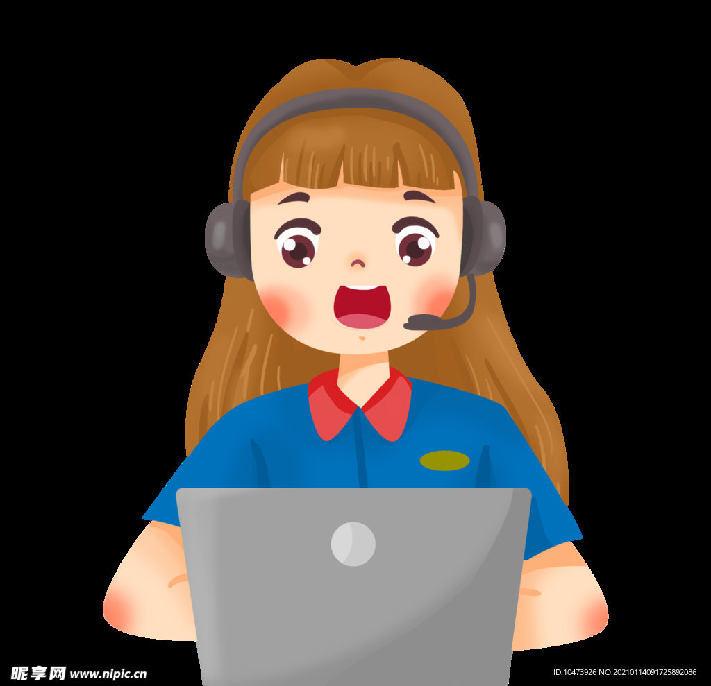 接线员素材