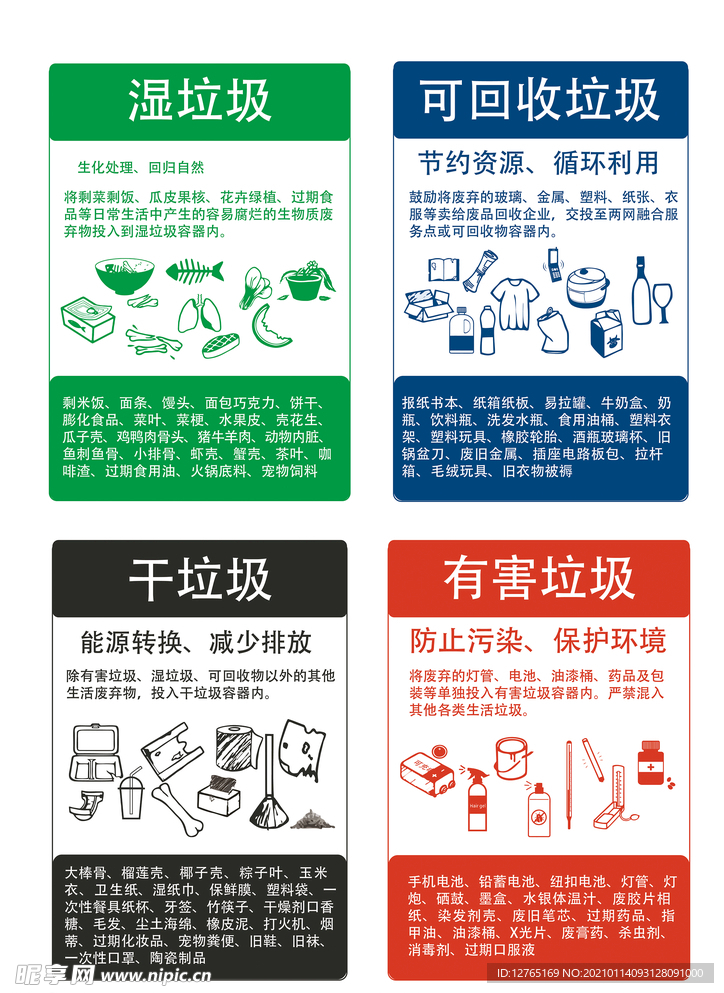 干湿垃圾