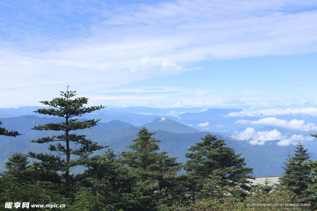 峨眉山风景