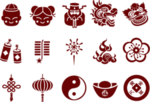 新春剪纸吉祥元素