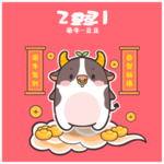 牛年春节插画