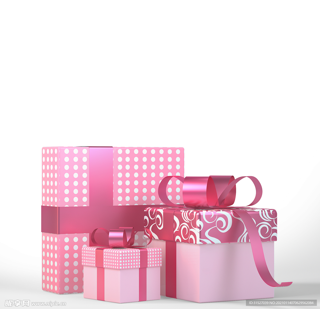 粉色礼物盒套装