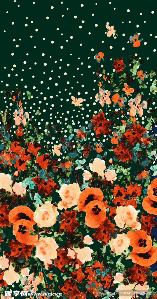 定位花