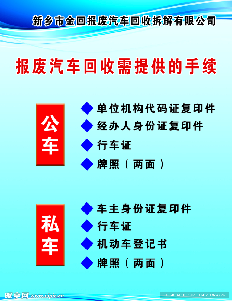 回收汽车