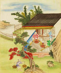 工笔山水人物