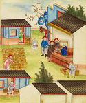 工笔山水人物