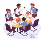 团队开会